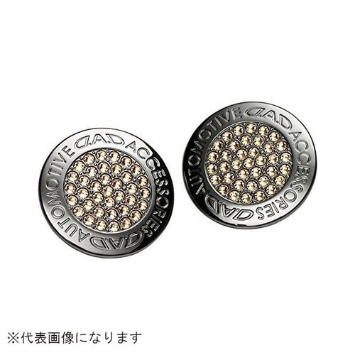 クリスタル A/Cエンブレム H−A LCトパーズ