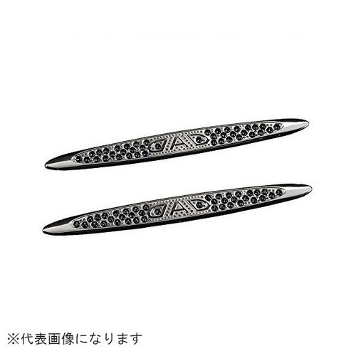 DADクリスタルドアノブエンブレム Jヘマタイト