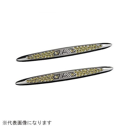 DADクリスタルドアノブエンブレム LCトパーズ