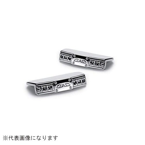 クリスタル エアコンレバーカバーII Jヘマタイト