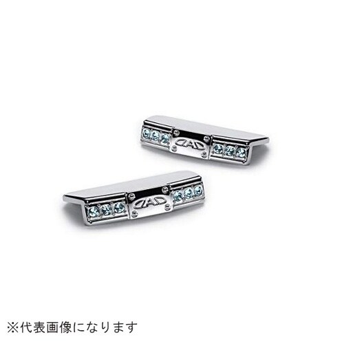 クリスタル エアコンレバーカバーII アクアマリン