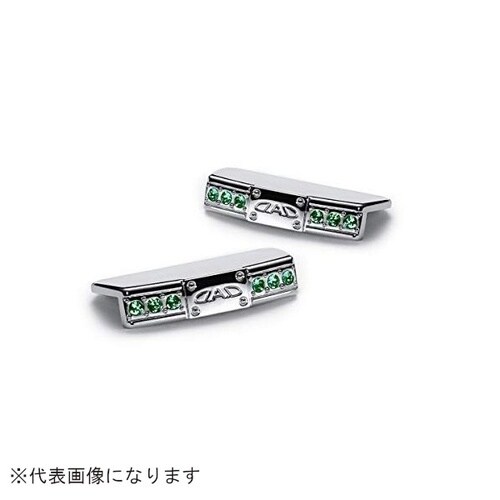 クリスタル エアコンレバーカバーII エメラルド