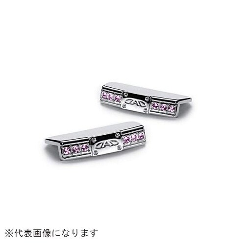 クリスタル エアコンレバーカバーII ライトローズ