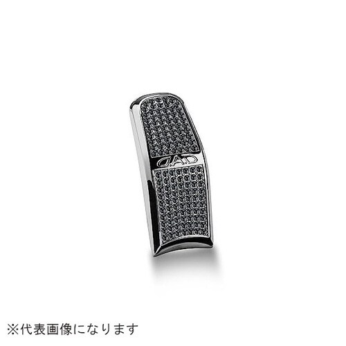 クリスタル シフトノブカバー T−D Jヘマタイト