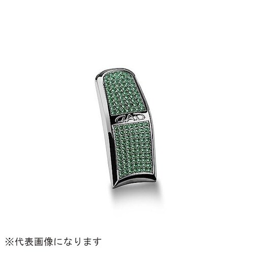 クリスタル シフトノブカバー T−D エメラルド