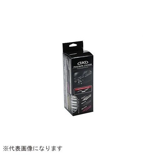 DADピンストライプステッカー シルバー