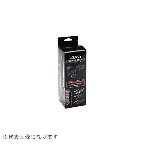 DADピンストライプステッカー ピンクラメ