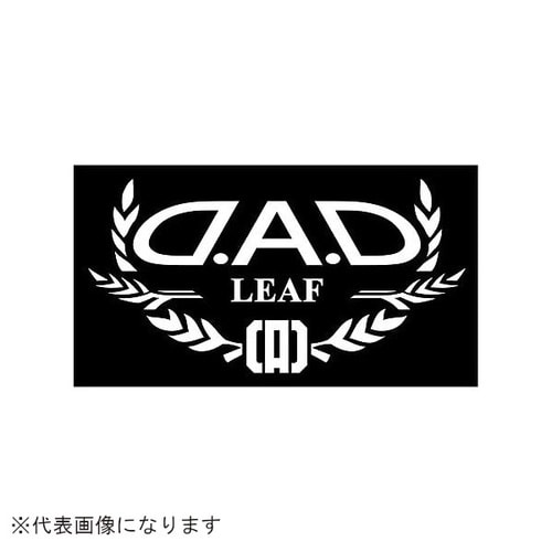 DAD オートモデルステッカー リーフ ホワイト