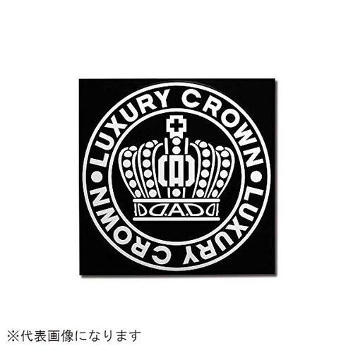 DAD クラウンサークルステッカー Mサイズ ホワ