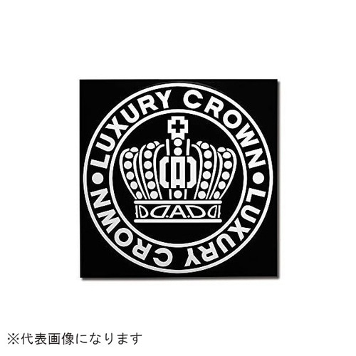 DAD クラウンサークルステッカー Sサイズ ホワ