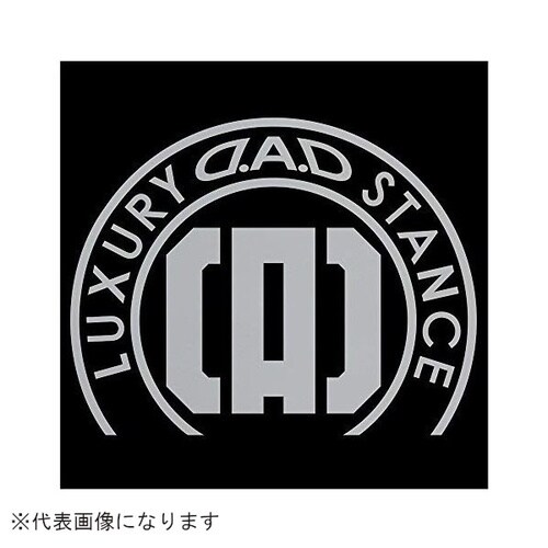 DADボンネットステッカー 430X340 シルバ