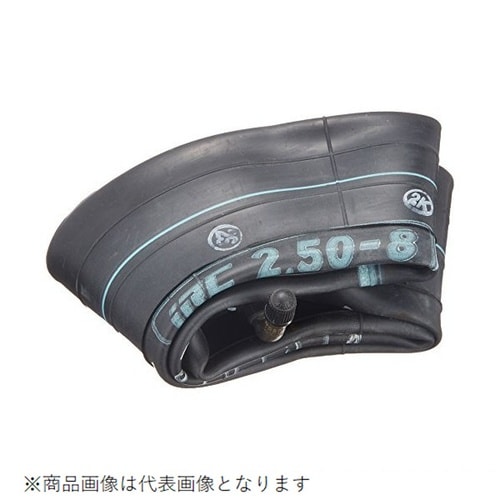 バイク用タイヤ チューブ 2.50−8 バルブ形状