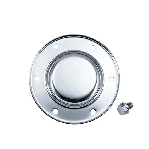 フロントハブキャップ 左右セット メッキボルト付