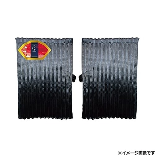 トラックカーテりらか 仮眠用カーテン ブラック50