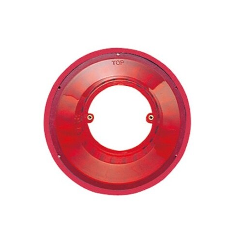 ストップレンズ 丸型テールランプ小型用パーツ レッ