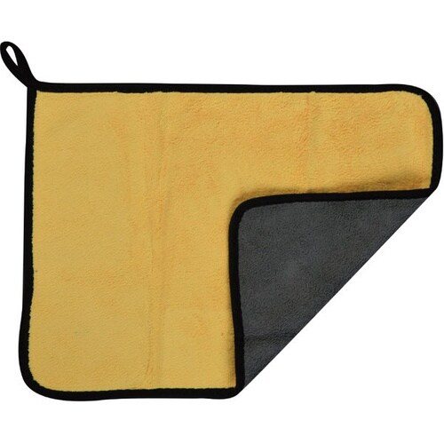 超厚マイクロファイバータオル イエロー