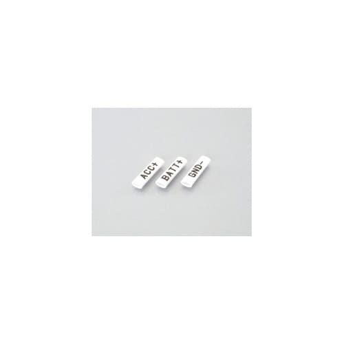 マークチューブSET (ACC+/BATT+/GN