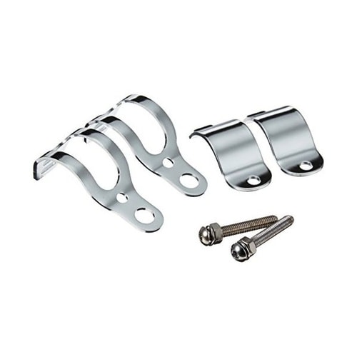 ウインカー取付バンド(メッキ/2ヶ1セット) 汎用