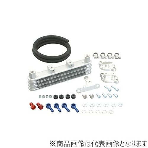 ニュースーパーオイルクーラーキット 3段コア シル