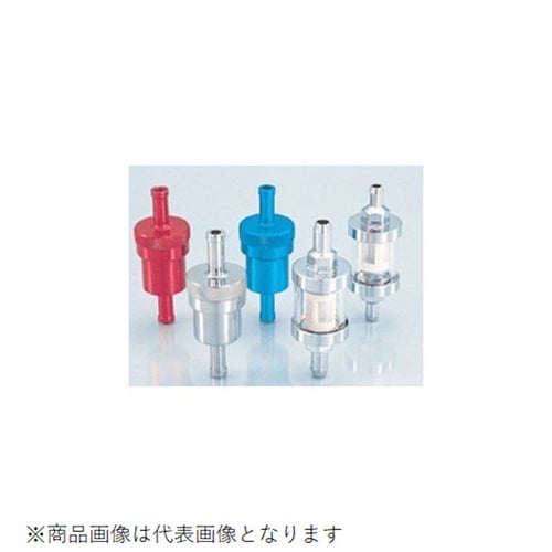 フュエルフィルター ホース内径φ8対応 ブルー 汎