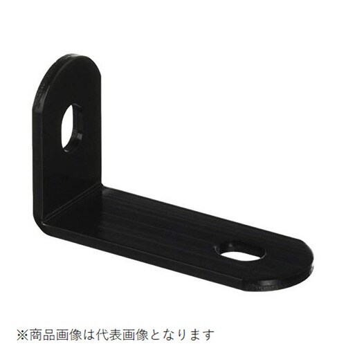 アルミステー 25−04型 3mm厚 汎用 ブラッ