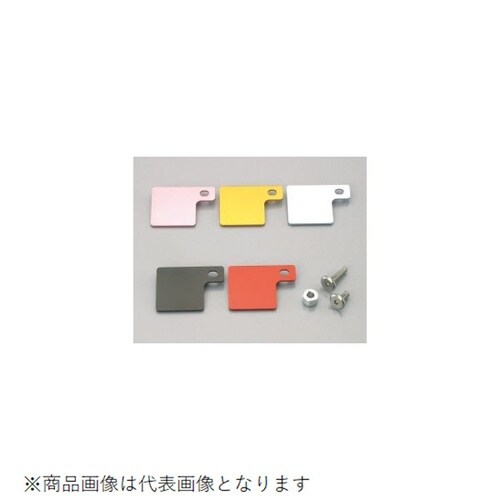 自賠責ステッカープレート ピンクアルマイト 汎用