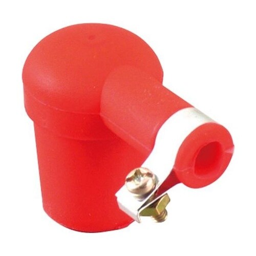 プラグキャップ 汎用 レッド/シリコン製