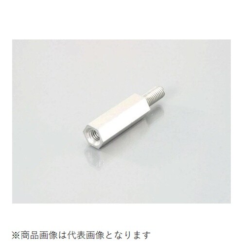 六角支柱(鉄/三 ホワイト) M6X30/1PC