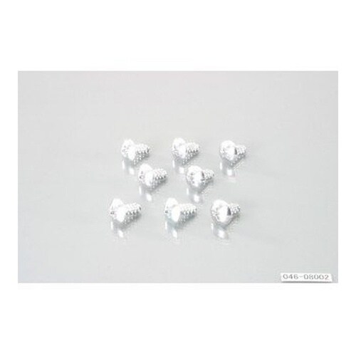 アルミタッピングビス 4x12 汎用 クリアゴール