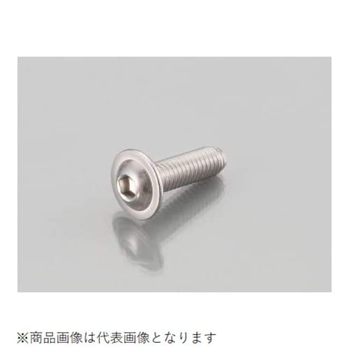 F付ボタンCAPボルト(ステン) 5X12/1PC