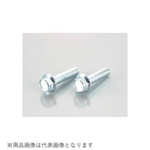 フランジ付六角ボルト(ユニクロ) 6X15/2PC