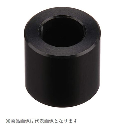 アルミスペーサーカラー 黒(1PCS) (11X6