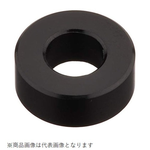 アルミスペーサーカラー 黒(1PCS) (13X6