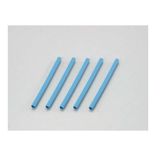 収縮チューブ φ3x70mm 汎用 青 5個入り