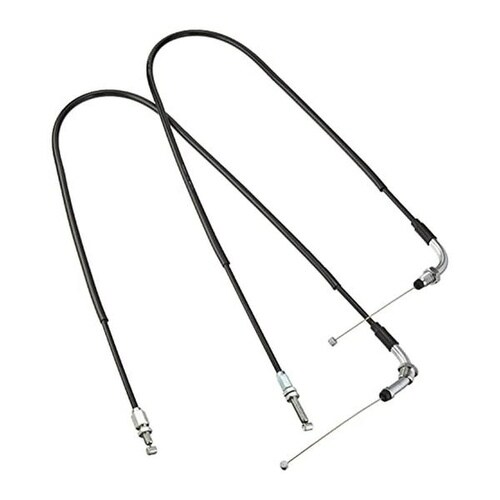 スロットルケーブル ノーマル長 ブラック GROM