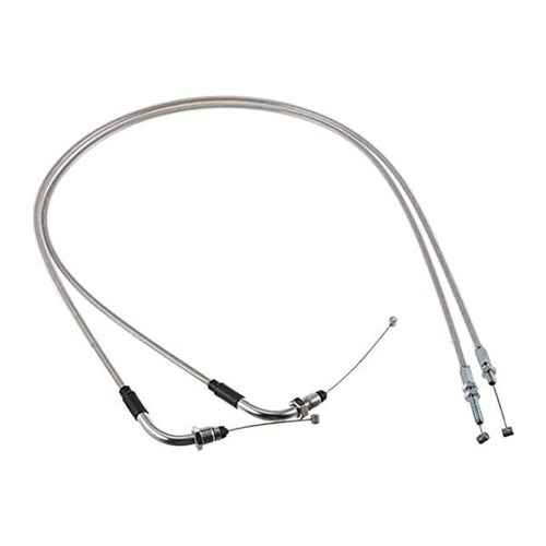 スロットルケーブル ノーマル長 ステンメッシュ G