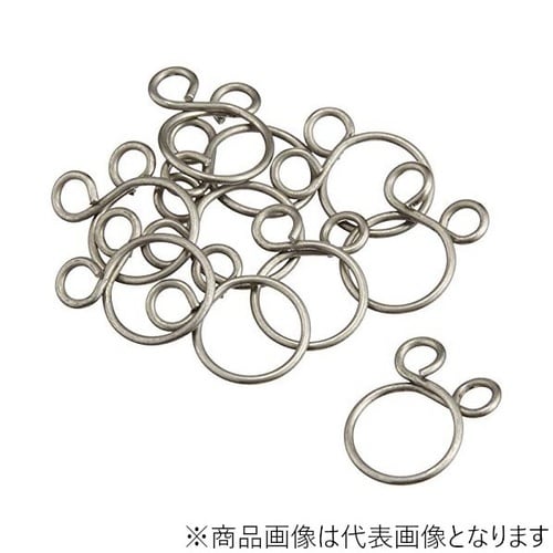 8φホースクリップ(10個)) 汎用 ステンレス