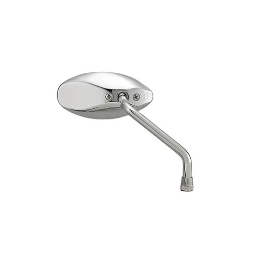 ミニスレンダーミラー クロームメッキ 10mm 右