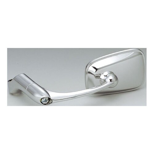 ユーロタイプミラー スクエアー クロームメッキ 左