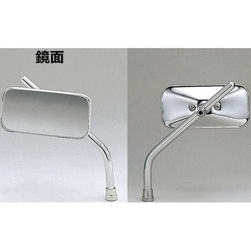 ミニスクエアーミラー 10mm クロームメッキ