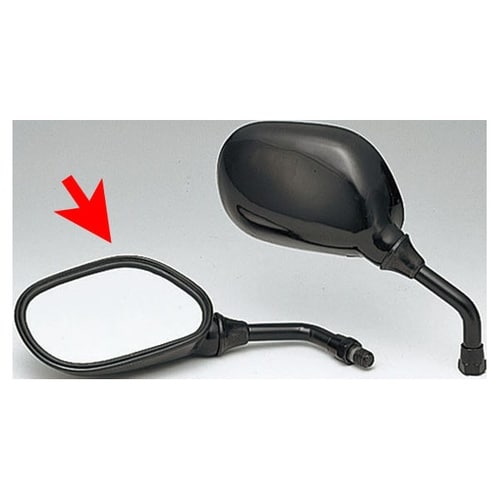 ミニミラー ブラック 10mm 左側用