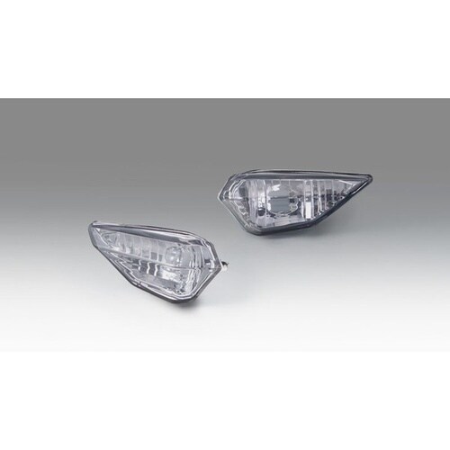 ウインカーレンズセット リア スモーク ニンジャ2