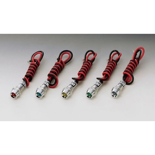 バルブ インジケーターランプ 9mm レッド