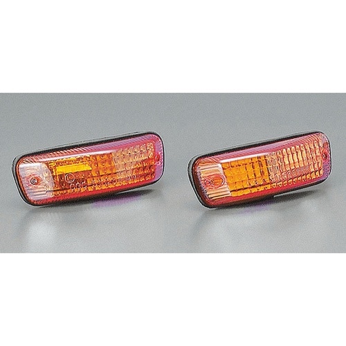 ウインカーランプ カタナ カウル アンバー 12v