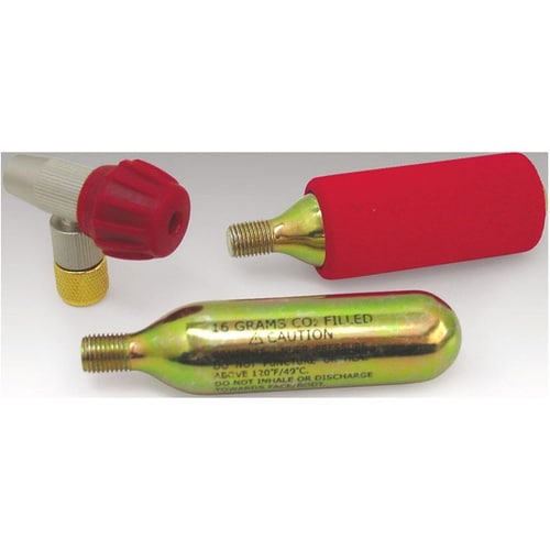 エアーボンベセット ジョイント&ガスボンベ2本 携