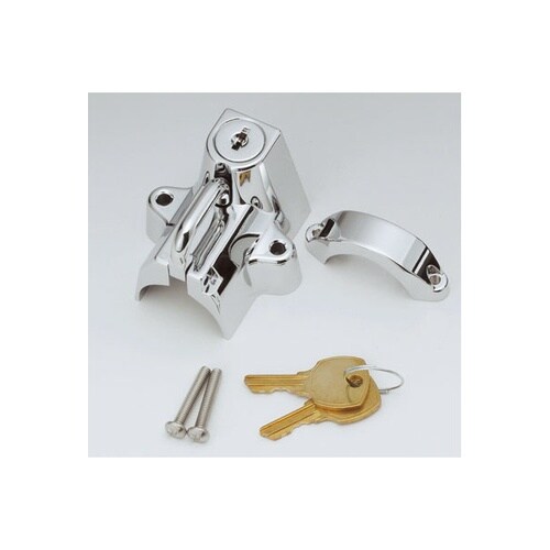 ヘルメットロック メッキ 22ー32mm用