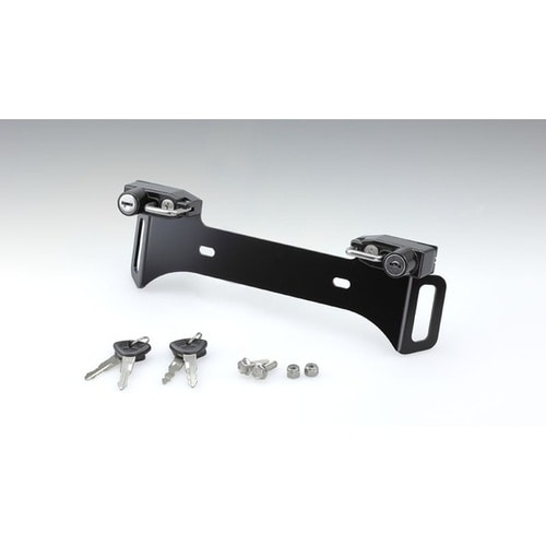 ヘルメットロック ブラック ナンバーツイン フック