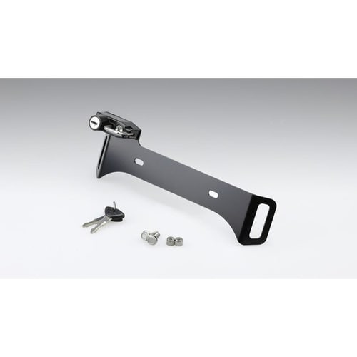 ヘルメットロック ブラック ナンバーシングル フッ