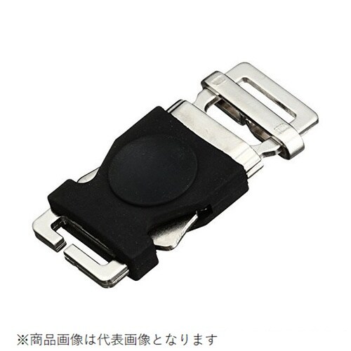 バイクパーツ ヘルメットワンタチクリップ スチール