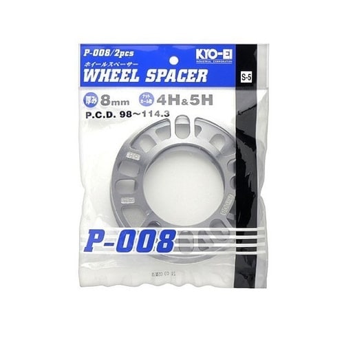 ホイールスペーサー 8mm 4/5H PCD98−